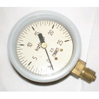 Манометр для измерения давления МТП-1М О2 25атм кислород