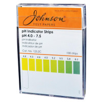 Индикаторные полоски на pH 40-75 JTP pH Indicator Strips 1252 C 100 шт